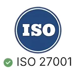 ISO/IEC 27001 certified